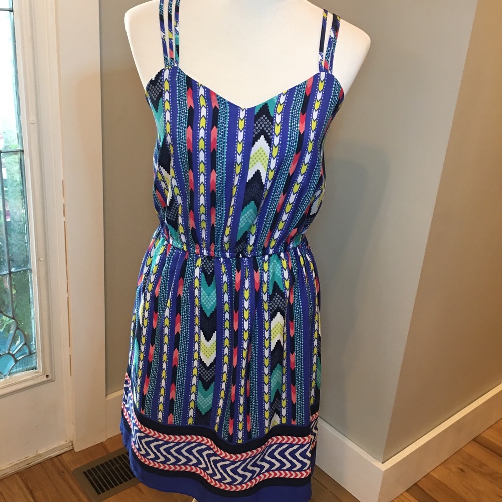 Charming Charlie Aztec design dress.